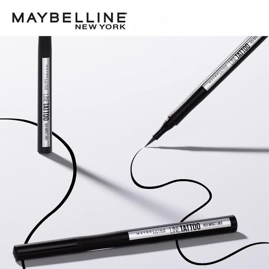 Bút Kẻ Mắt Lâu Trôi Maybelline Line Tattoo High Impact Liner - Intense Black 1g