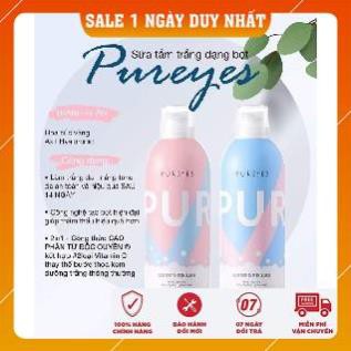 [Chính Hãng] Sữa Tắm Dưỡng Ẩm Trắng Da Pureyes, Sữa Tắm Trắng Da Tạo Bọt Pureyes 350ml