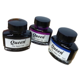 Mực viết bút máy,Mực Queen (1 lọ )