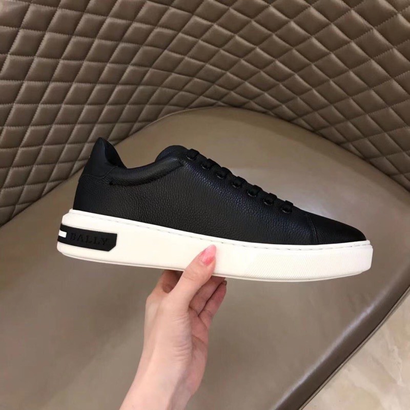 Giày thể thao nam Bally da thật cao cấp thiết kế đơn giản sang trọng dễ phối đồ