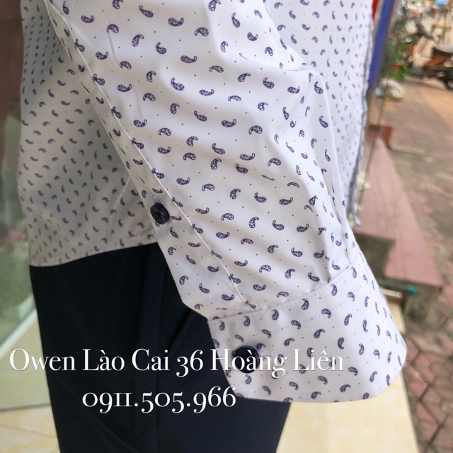 [XẢ LỖ SIZE 42]  Áo sơ mi dài tay OWEN REGULAR FIT - Áo sơ mi nam Owen 67123 . . new