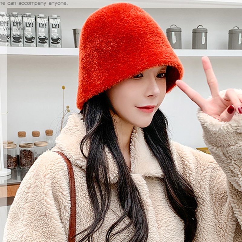 Nón Tai Bèo Giả Lông Chồn Màu Sắc Nhã Nhặn Dành Cho Nữ