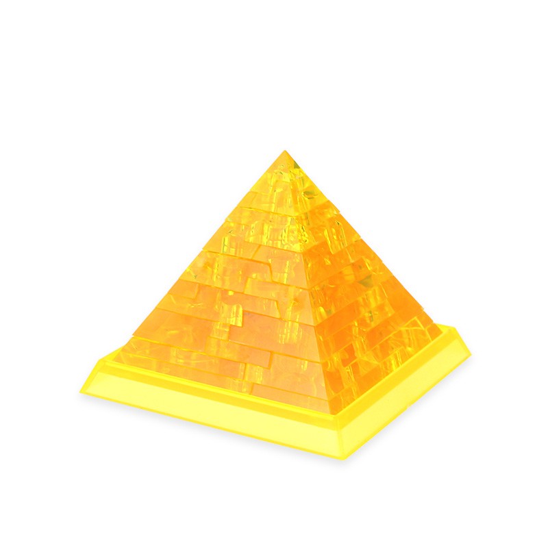Bộ lắp ráp kim tự tháp 3D trong suốt