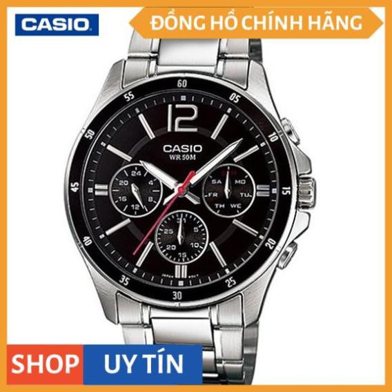 Đồng hồ nam dây kim loại Casio MTP-1374D-1AVDF chính hãng [HÀNG CHÍNH HÃNG]