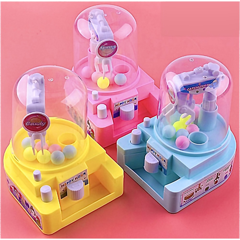 Đồ chơi máy gắp kẹo mini xinh xắn cho bé từ 3 tuổi