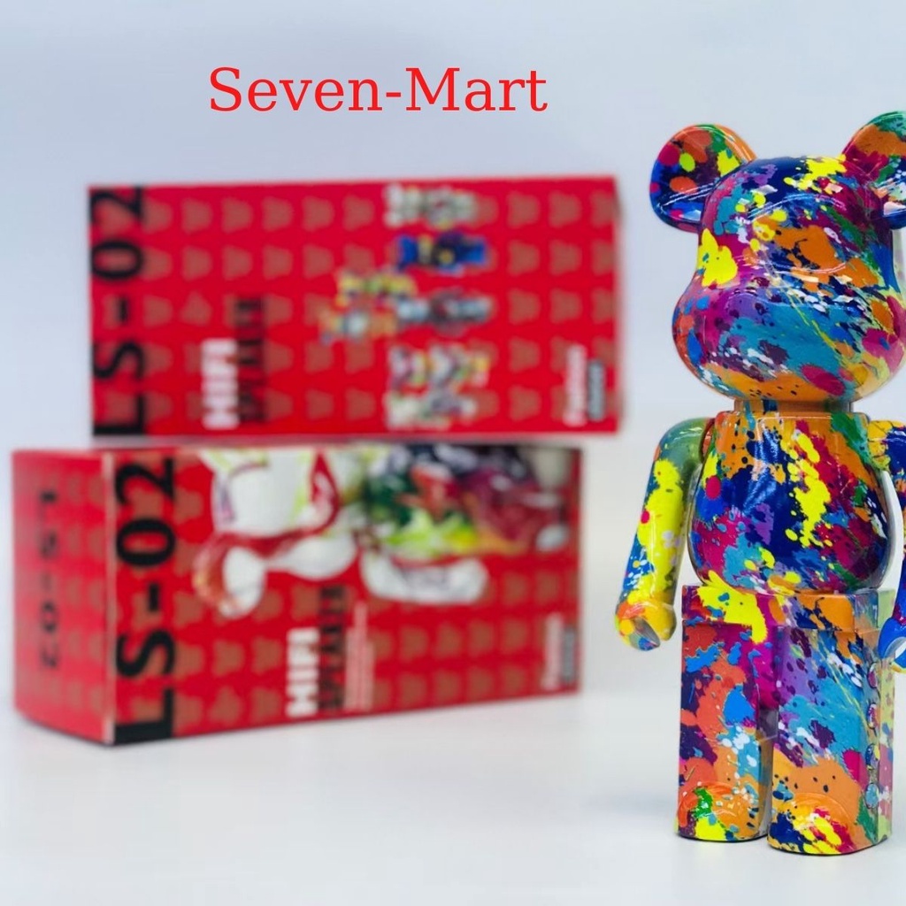 Loa Bluetooth Gấu Bearbrick Di Động Nhỏ Gọn Âm Thanh Đỉnh Màu Sắc Cá Tính