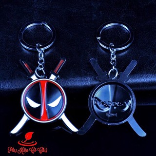 Móc Khóa Deadpool Marvel Logo- MS053
