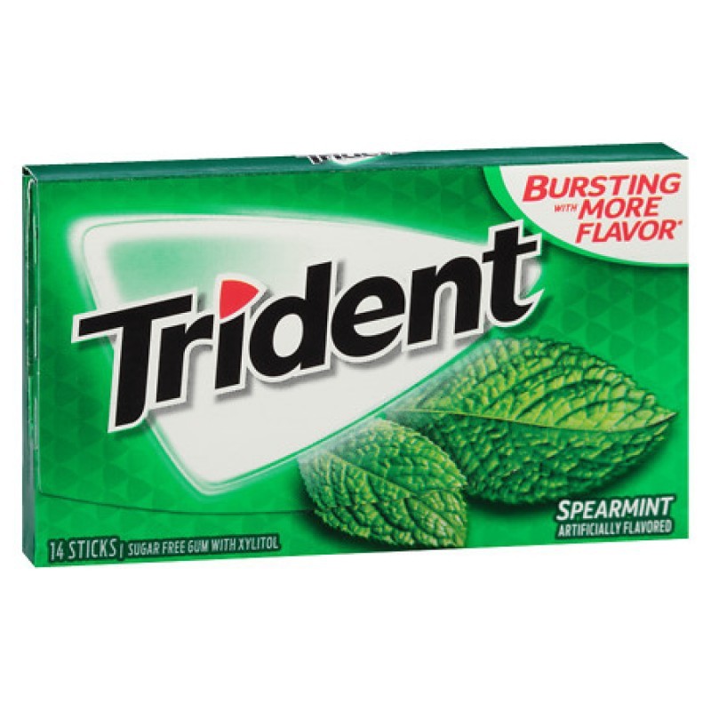 Kẹo Gum Trident (14 viên - Sugarfree)