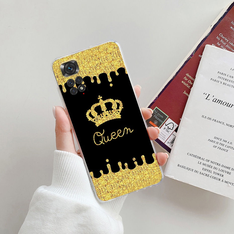 Ốp Điện Thoại TPU Dẻo Họa Tiết Hoạt Hình Động Vật Dễ Thương Cho Xiaomi Redmi Note 11 / Note 11S / Note 11 Pro 5G