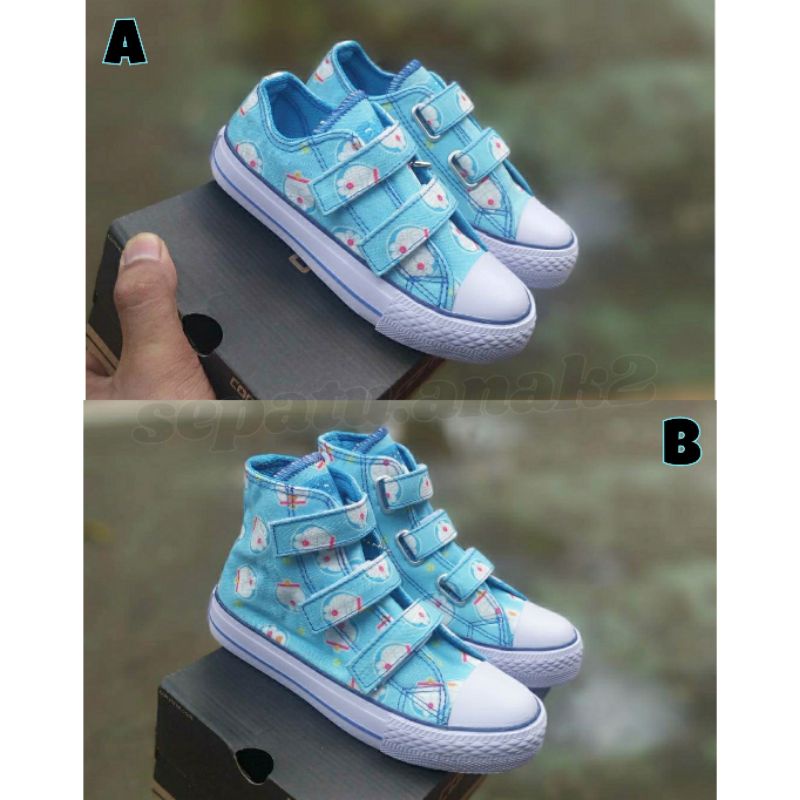 Giày Thể Thao Converse All Star x Doraemon Xinh Xắn Dành Cho Bé