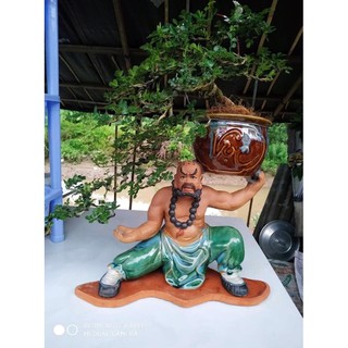 Chậu tượng bonsai Lỗ Trí Thâm bê chậu