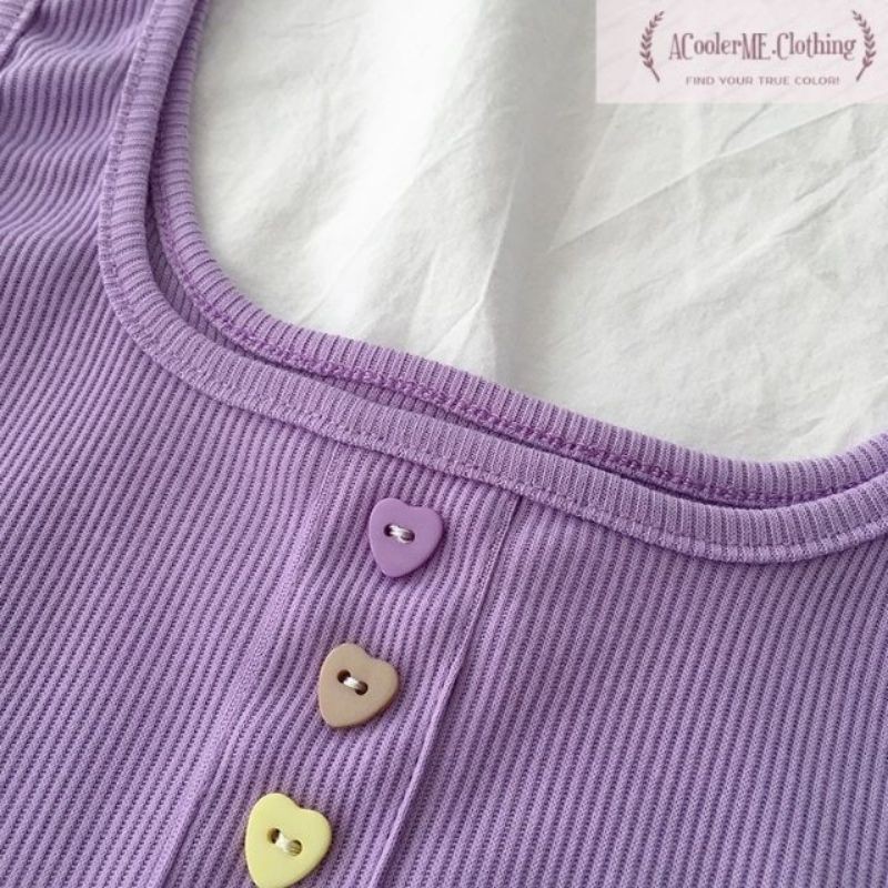 [ORDER] Áo croptop ulzzang kèm hàng cúc sắ | BigBuy360 - bigbuy360.vn