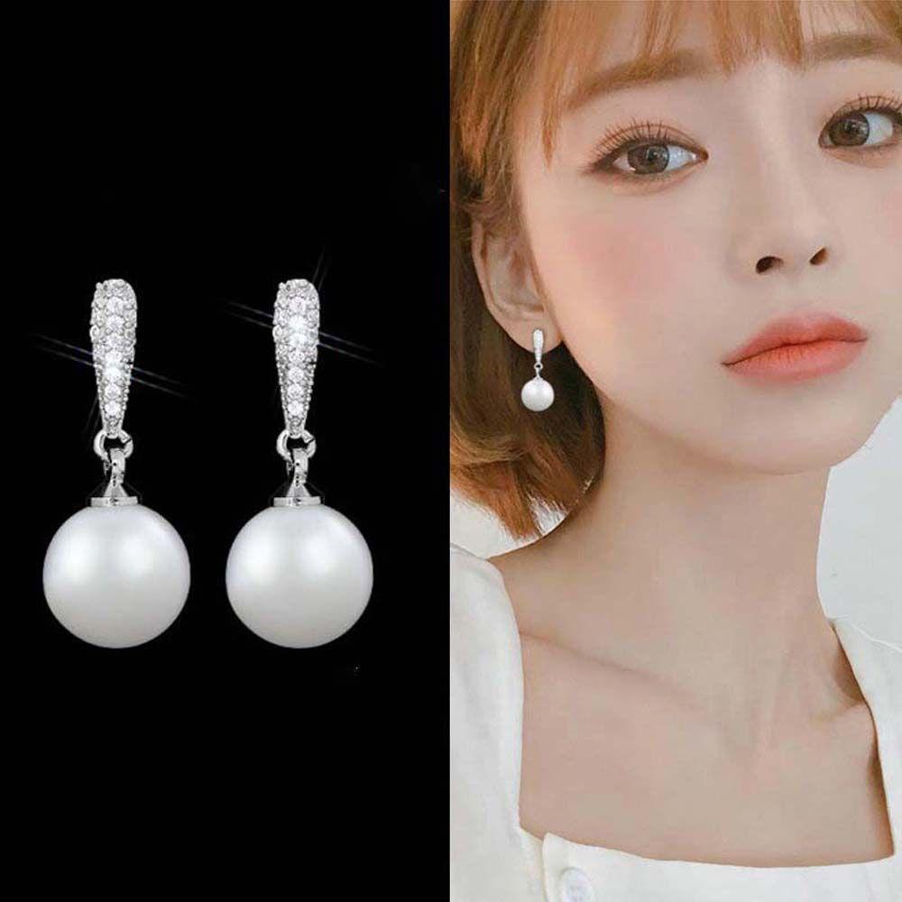 AROMA Hoa Tai Dáng Dài Hình Vỏ Sò Thời Trang Cho Nữ