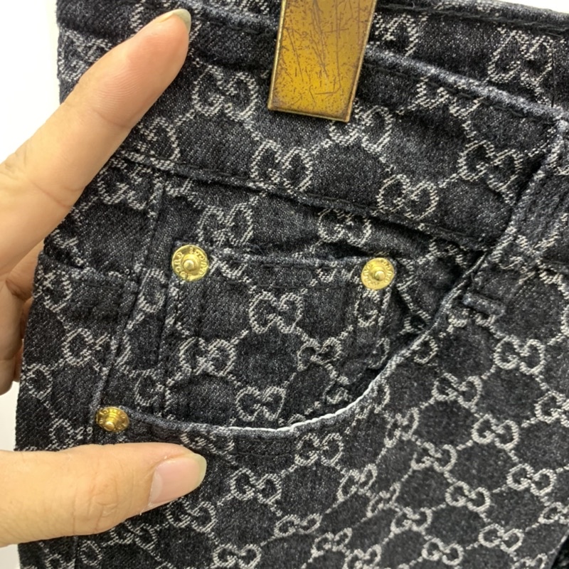 Quần bò cào xước vân G.C cực chất - Quần Jean nam đỉnh cao