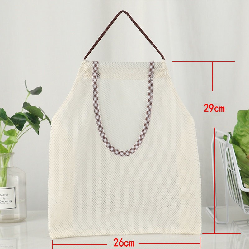 Túi lưới đi chợ túi đựng trái cây hành tỏi rau củ túi treo đồ đa năng Đồ dùng nhà bếp tiện ích T38