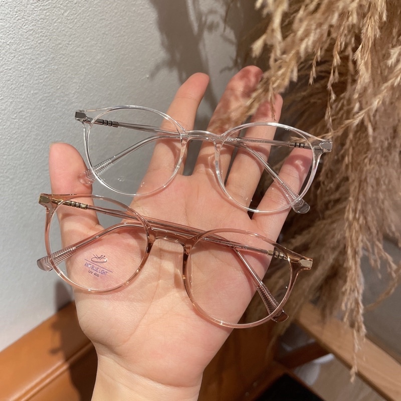 Gọng giả cận, Gọng kính cận tròn dẻo mẫu mới thanh mảnh 2304 Jolie eyewear