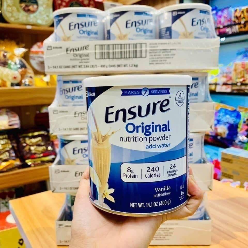 Sữa Bột Ensure Mỹ Original Nutrition Powder 397g Date Mới