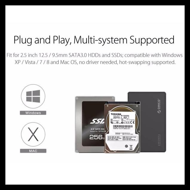 Ổ Cứng Orico 2588c3 2.5 Inch Usb3.1 Type-C Mpd444 | BigBuy360 - bigbuy360.vn