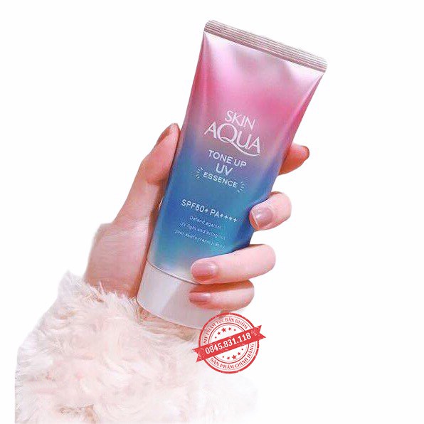 Kem Chống Nắng Skin Aqua Tone up UV Essence Nhật Bản 80m CS50