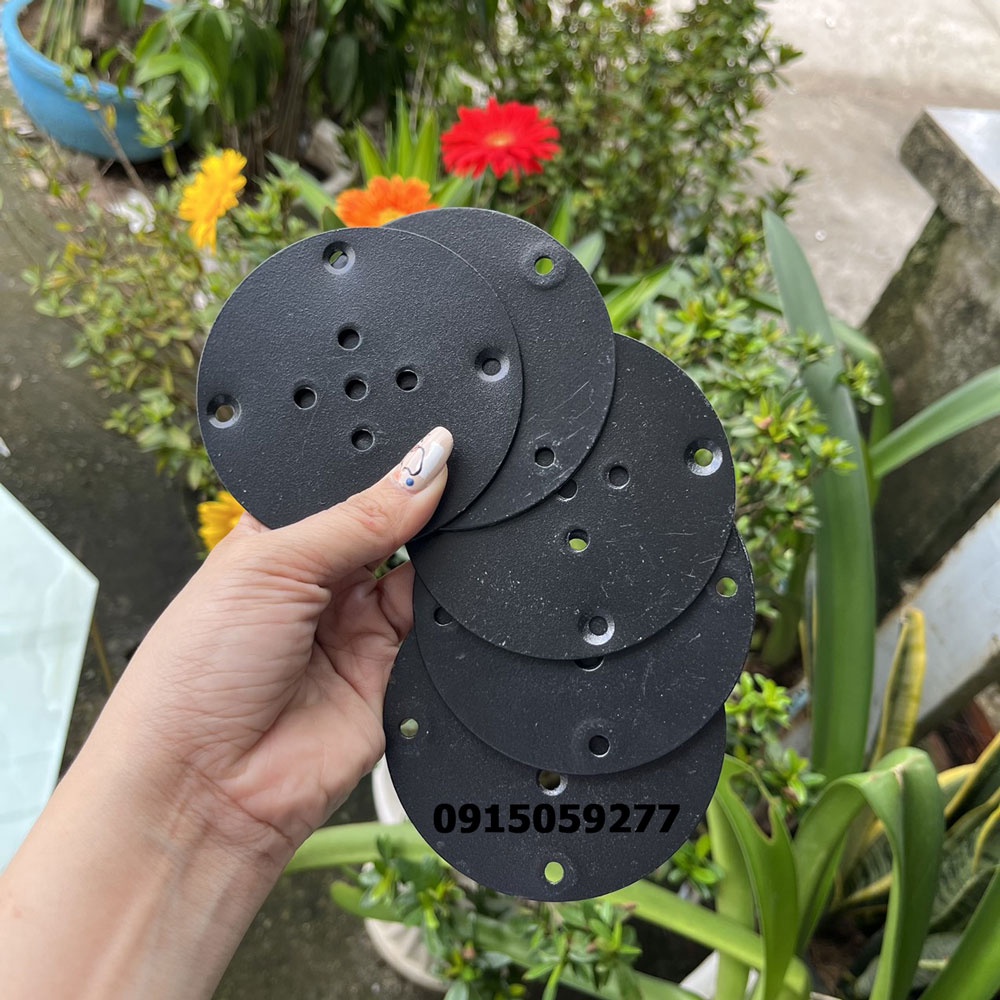 PÁT SẮT TRÒN SƠN TĨNH ĐIỆN GẮN CHÂN BÀN GHẾ GIÁ RẺ