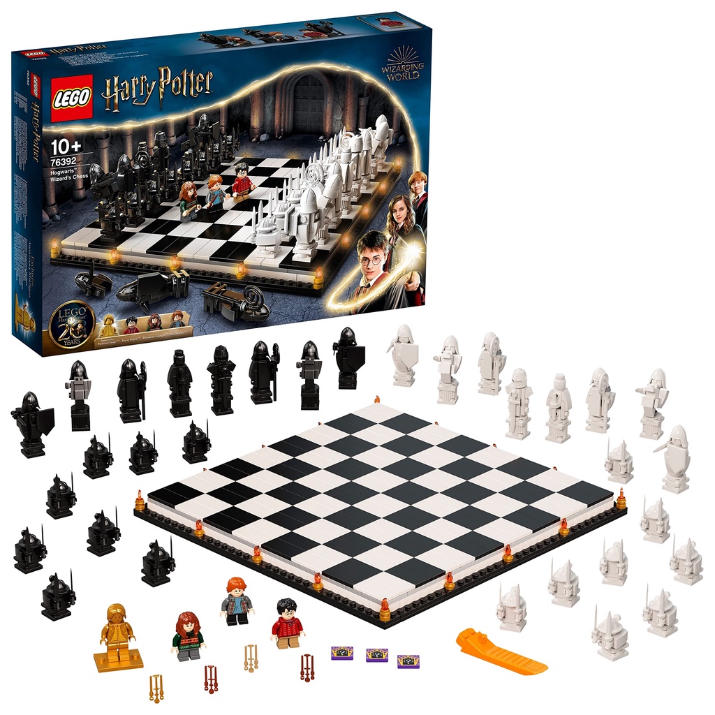 Lego 76392  Harry Potter Hogwarts Wizard's Chess - Bàn cờ Harry Potter