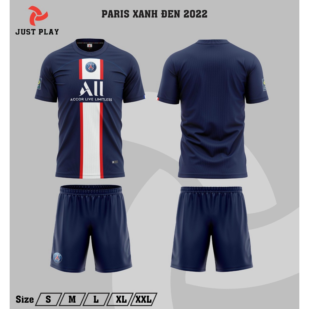 PSG 22/23. Áo Bóng Đá CLB PSG Mùa Mới, In Tên Số Theo Yêu Cầu ( có phí )