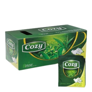 Trà Cozy túi lọc 20 túi x 2g đủ vị hồng trà / đào/ dâu/ atiso/ hương sen/ hương nhài/ táo/ bạc hà