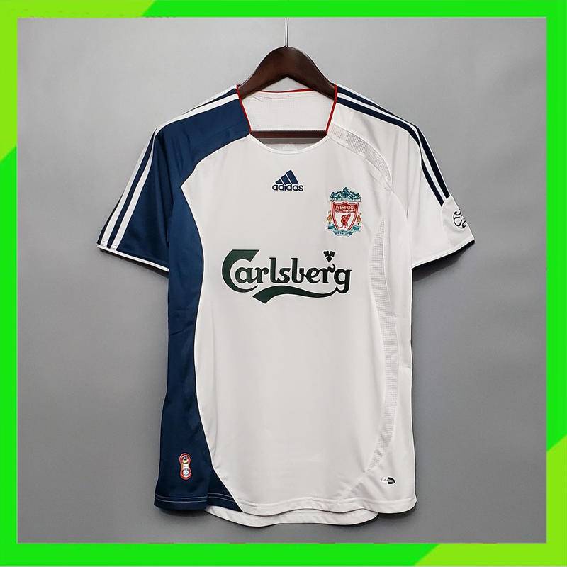 Áo Bóng Đá Sân Khách Đội Tuyển Liverpool 06-07 Phong Cách Retro