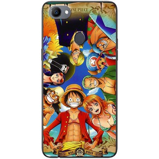 Ốp lưng Oppo F5, F7, F7 Youth, F9 in hình One Piece nền trời