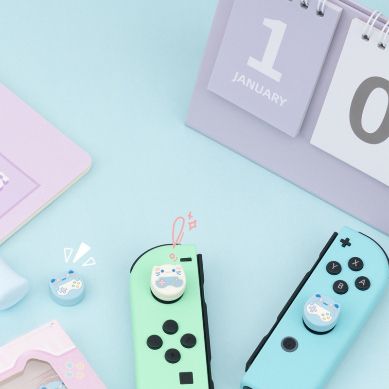Vỏ Bọc Nút Điều Khiển Chơi Game Mềm Chủ Đề Hoạt Hình Cho Switch