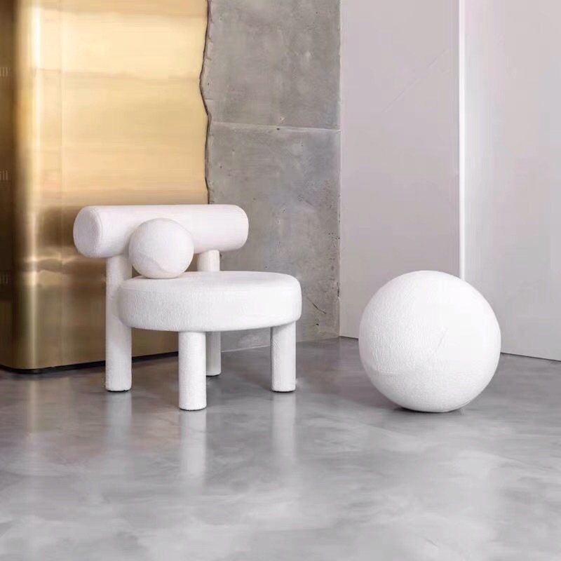 Ghế tựa lưng Way Chair chữ T - Ghế trang điểm, ghế trẻ em phong cách Bắc Âu nhẹ nhàng