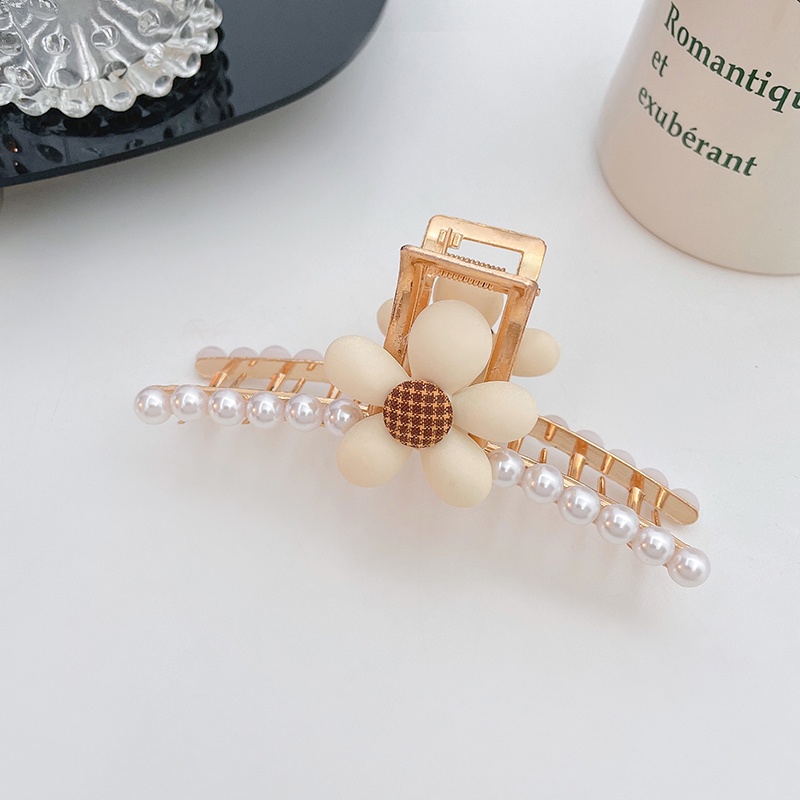 Kẹp Tóc Hình Cá Mập Bằng Kim Loại Cao Cấp Cỡ Lớn Mới
