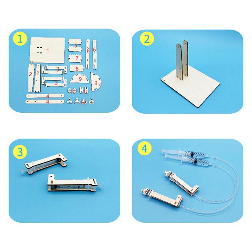 Mô Hình Máy Xúc Thủy Lực LAYOR1 DIY Cho Bé
