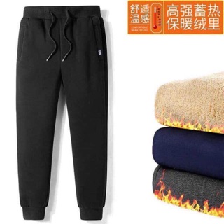 Quần giữ nhiệt lót lông!
