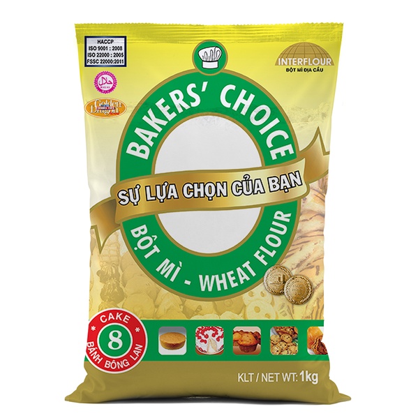 (SALE SALE) Bột Bakers Choice số 8 1kg