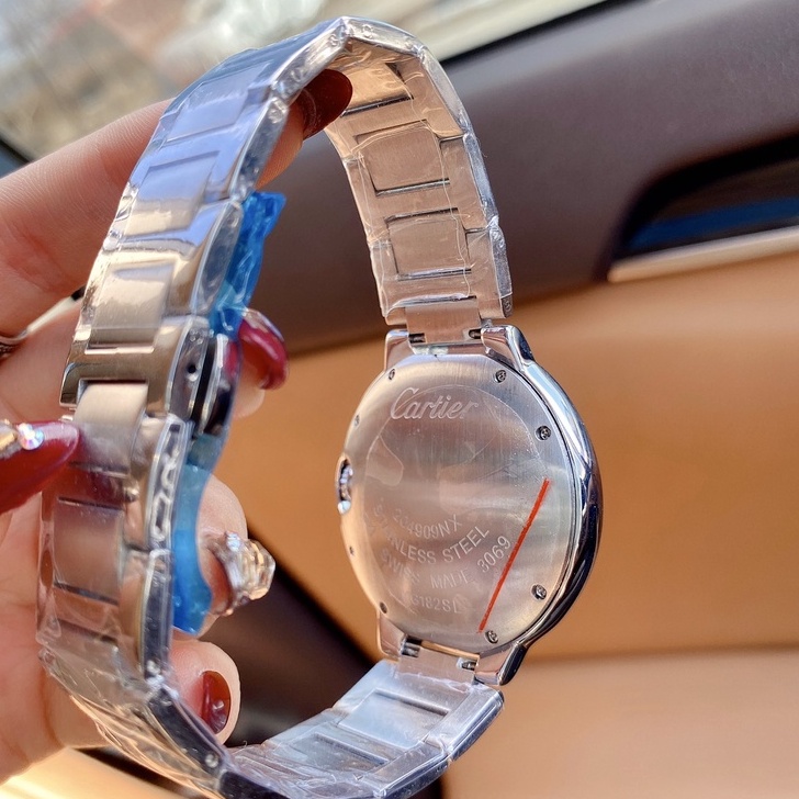 Đồng Hồ Đeo Tay Bằng Thép Không Gỉ Màu Xanh Dương Phong Cách Doanh Nhân Thời Trang Cao Cấp Dành Cho Nam Nữ