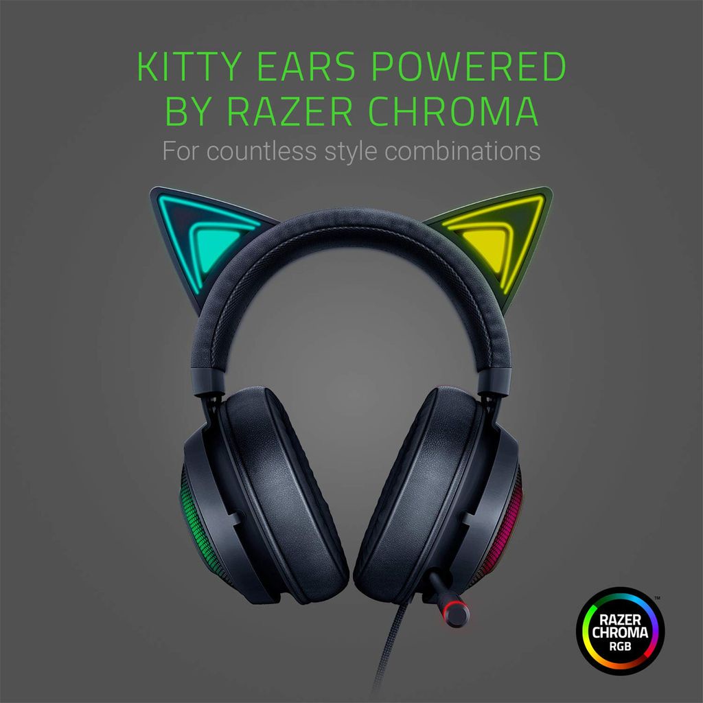 Tai nghe 7.1 cho game thủ Razer Kraken Kitty Chroma
