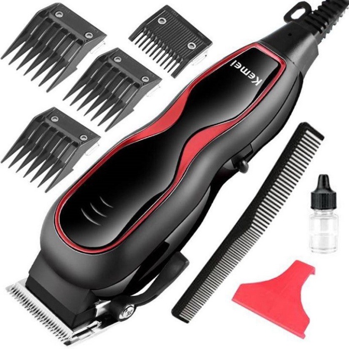 [CHÍNH HÃNG] Tông Đơ Cắt Tóc Chuyên Nghiệp Có Dây Kemei - KM 1027 (Tông Đơ Điện Siêu Bền)