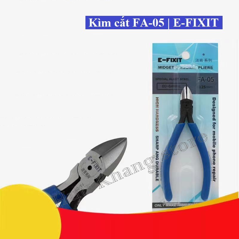 Kìm cắt FA-05 | Cắt siu, dây, lồng, ron, viền cam...