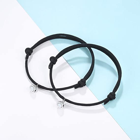 Vòng đeo tay từ tính màu sắc thời trang dành cho cặp đôi