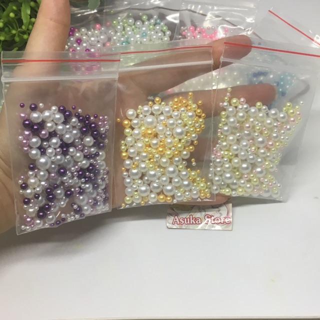 Trân châu làm slime