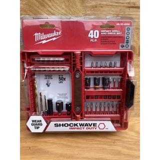 Bộ vít 40 món milwaukee 48-32-4006