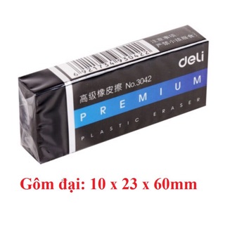 Gôm Đen Đại Deli 3042(1 Cục)