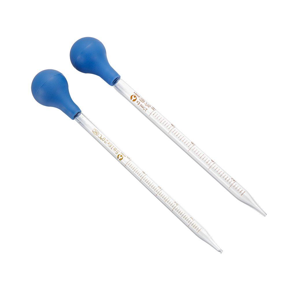 CHOOKEY Ống Thủy Tinh Nhỏ Giọt Đầu Cao Su Trong Suốt Tiện Dụng