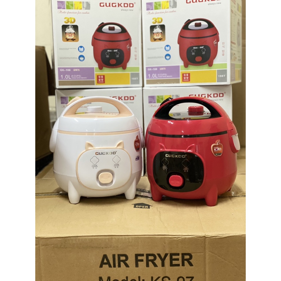 Nồi Cơm Điện Cuckoo Nhập Khẩu, Dung Tích 1 Lít và 1.8 Lít, Kiểu Dáng Con Lợn Siêu Đáng Yêu, Bảo Hành 12 Tháng