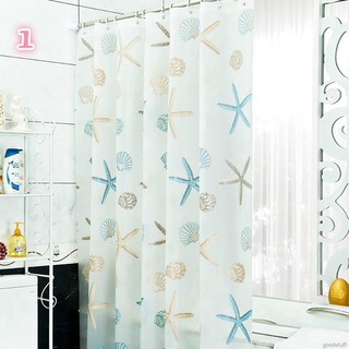 Rèm phòng tắm chống thấm nước in họa tiết hiện đại giặt
