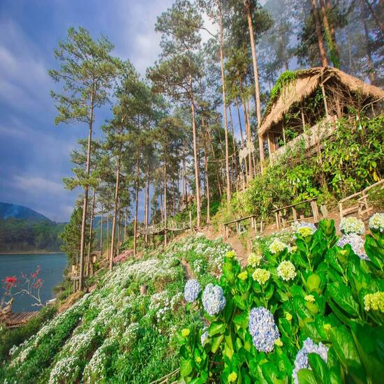 [EVoucher Vietravel] Đà Lạt: Chèo Thuyền Sup Hồ Tuyền Lâm - Ăn Trưa BBQ