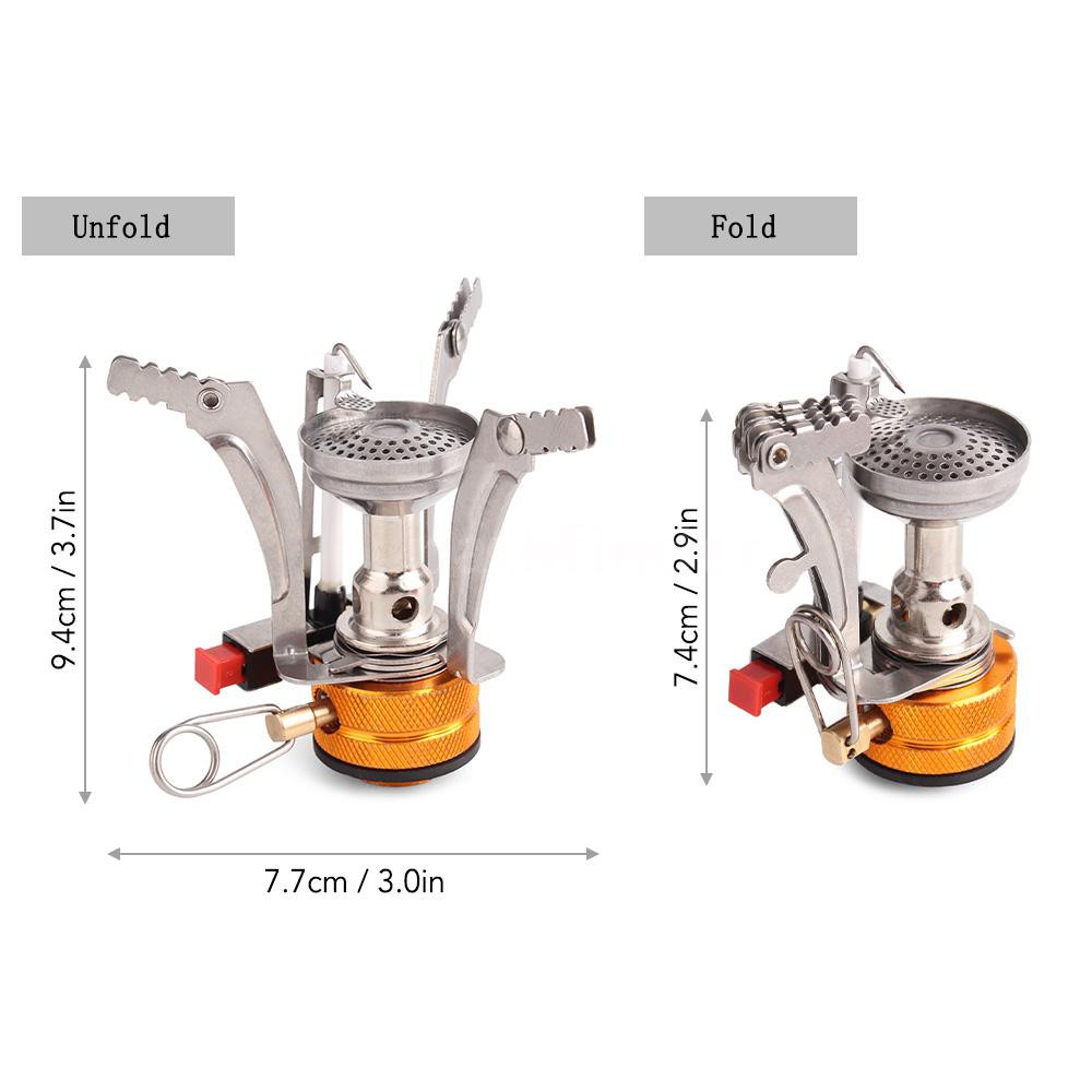 Bếp gas mini dùng nấu nướng ngoài trời tiện lợi