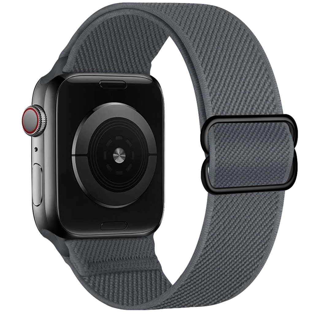 Dây Đeo Nylon Co Giãn Cho Đồng Hồ Thông Minh Apple Watch Band Ultra 49mm 41mm 45mm 44mm 40mm 38mm 42mm Series 6 7 8 SE