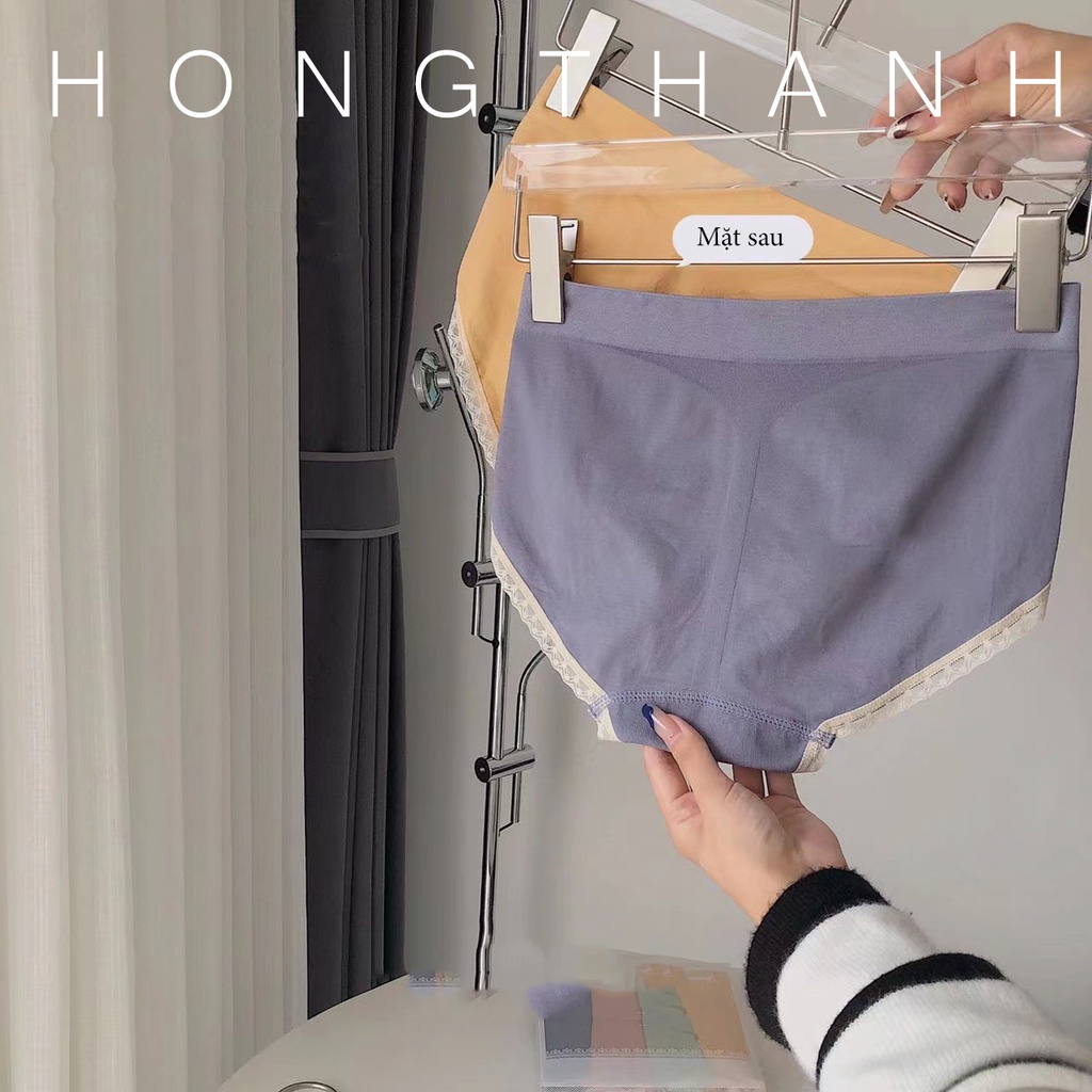 Quần Lót Nữ Cạp Cao, Kháng Khuẩn, Thoáng Khí, Size To Co Giãn Tốt, Dáng Ôm Gọn Nâng Mông, Rẻ Đẹp Xinh